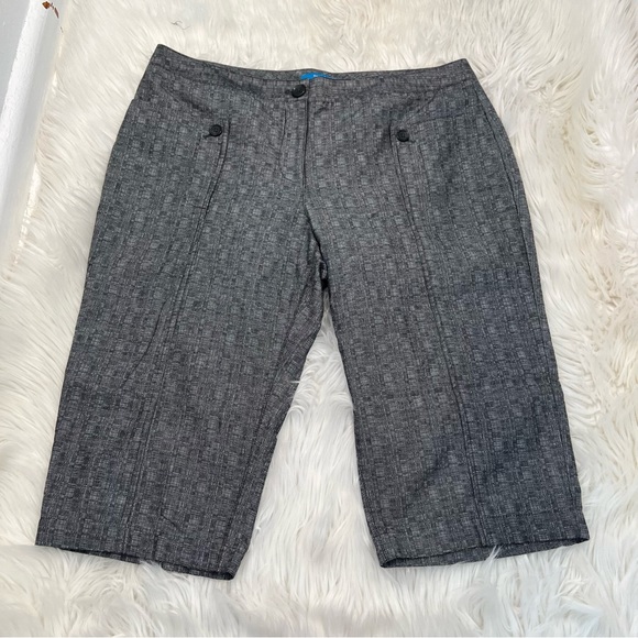 Derek Lam for Design Nation Cropped Pant Black Multi - see note regarding size - Picture 2 of 11